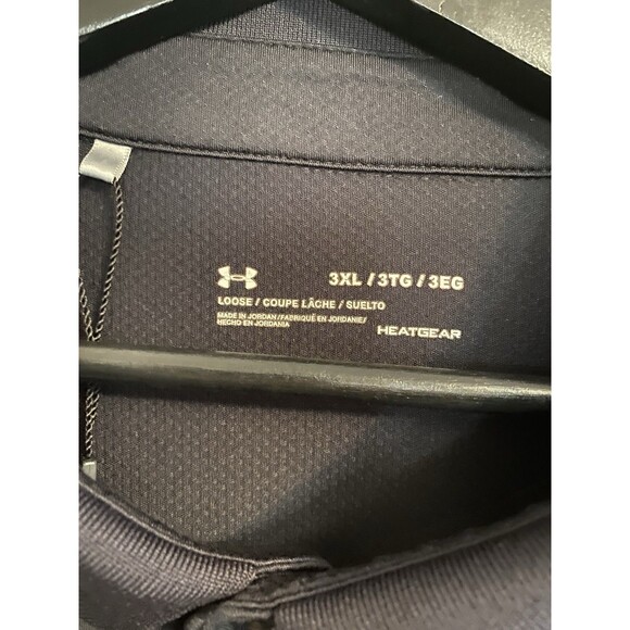 Under Armour 3XL Green Bay Packers Polo, Black Embroidered G, Football C20 - Picture 4 of 8